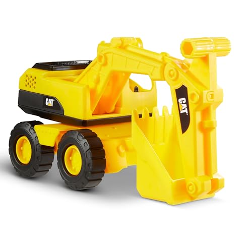 Caterpillar – Bagger, Cat 38 cm, Gelenk aus Kunststoff, Baustellenfahrzeug, Gelb Caterpillar – Bagger, Cat 38 cm, Gelenk aus Kunststoff, Baustellenfahrzeug, Gelb von CAT