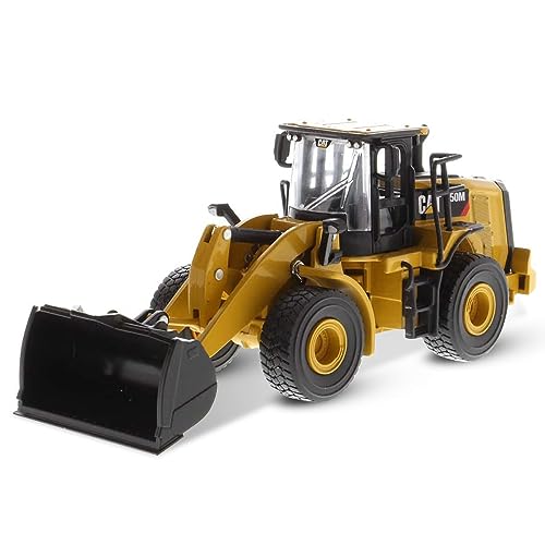 Diecast Masters 85635 - Caterpillar Radlader 950M mit Zubehör, detailgetreues CAT Baufahrzeug in Displayfenster-Box, Maßstab 1:64, ca. 14 x 5 x 6 cm, ab 8 Jahren, für Sammler und als Geschenk geeignet von Caterpillar