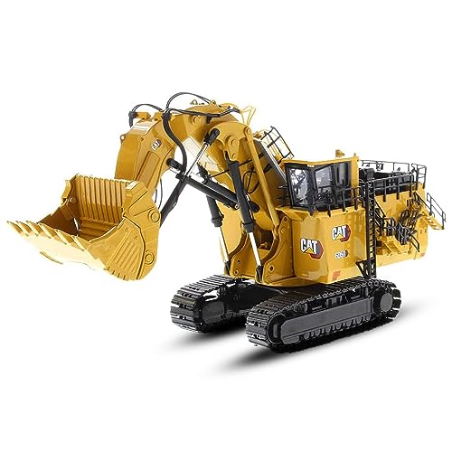 Diecast Masters 85650 - Caterpillar Mining Bagger 6060FS mit Front Schaufel, detailgetreues H0 CAT Baufahrzeug, Maßstab 1:87, ca. 24 x 11 x 12 cm, ab 14 Jahren, für Modelleisenbahnen und Sammler von Diecast Masters