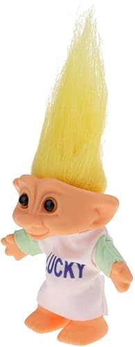 Catgol Vintage-Trol-Puppen-Set, Lucky Troll-Puppe, chromatisch, bezaubernd für Sammlungen, Schulprojekte, Kunst und Handwerk, Partyzubehör, 1 x gelbes Haar Catgol Vintage-Trol-Puppen-Set, Lucky Troll-Puppe, chromatisch, bezaubernd für Sammlungen, Schulprojekte, Kunst und Handwerk, Partyzubehör, 1 x gelbes Haar von Catgol