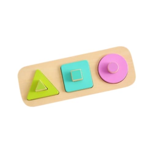 Holzformpuzzle mit Knauf für Kleinkinder, Farberkennung, Lernspielzeug, Baby-Geschenk Holzformpuzzle mit Knauf für Kleinkinder, Farberkennung, Lernspielzeug, Baby-Geschenk von Catgol