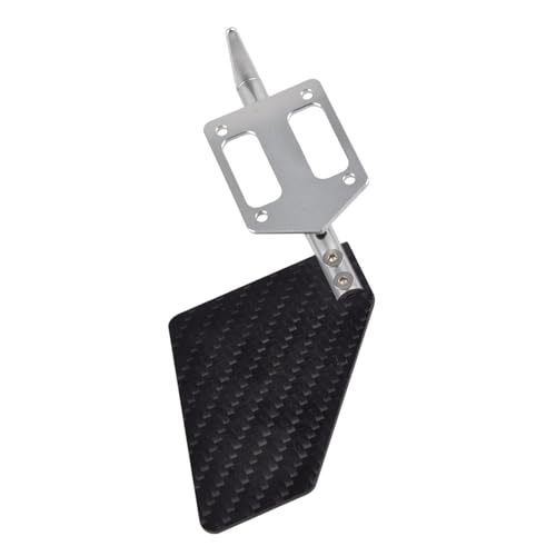 Ruder aus Aluminiumlegierung mit Kohlefaserplatte für RC-Boote, 130 mm x 36,5 mm von Catgol