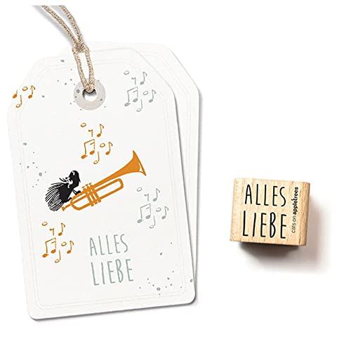 Cats on Appletrees Stempel 'Alles Liebe' von Cats on Appletrees