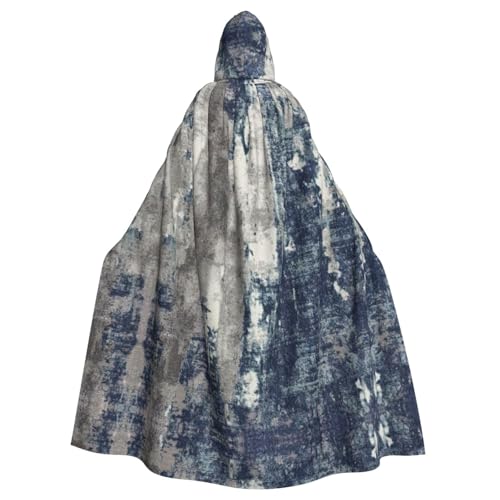 Abstrakter blauer Kapuzenumhang, Halloween-Kapuzenumhang, Halloween, Weihnachten, Cosplay-Kostüm Abstrakter blauer Kapuzenumhang, Halloween-Kapuzenumhang, Halloween, Weihnachten, Cosplay-Kostüm von Cattpa