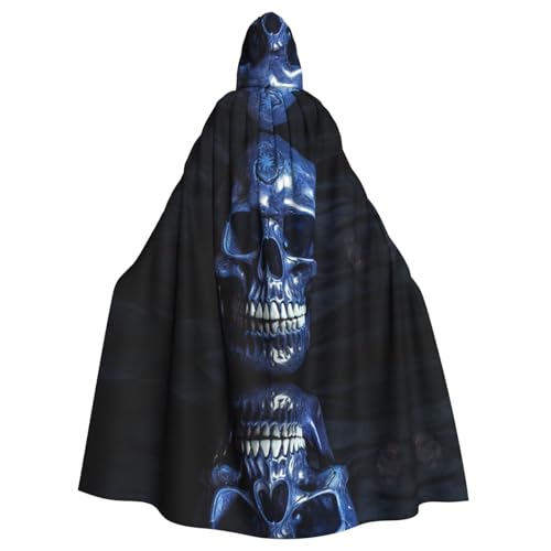Halloween beweglicher Skelett-Totenkopf-Umhang, Halloween-Kapuzenumhang, Halloween, Weihnachten, Cosplay-Kostüm Halloween beweglicher Skelett-Totenkopf-Umhang, Halloween-Kapuzenumhang, Halloween, Weihnachten, Cosplay-Kostüm von Cattpa