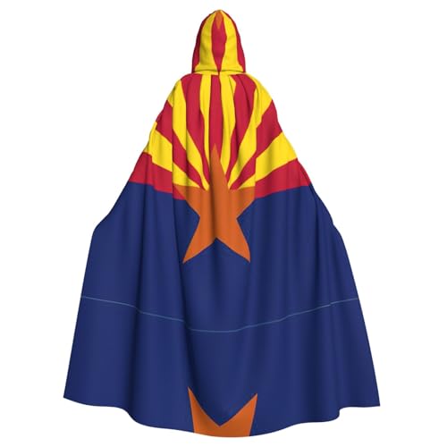 Kapuzenumhang mit Arizona-Flagge, Halloween-Kapuzenumhang, Halloween, Weihnachten, Cosplay-Kostüm von Cattpa