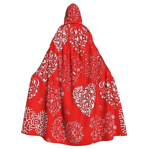 Kapuzenumhang mit Aufdruck, Halloween-Kapuzenumhang, Halloween, Weihnachten, Cosplay-Kostüm Kapuzenumhang mit Aufdruck, Halloween-Kapuzenumhang, Halloween, Weihnachten, Cosplay-Kostüm von Cattpa