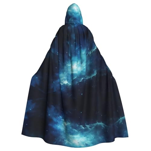 Kapuzenumhang mit Galaxie-Druck, Halloween-Kapuzenumhang, Halloween, Weihnachten, Cosplay-Kostüm Kapuzenumhang mit Galaxie-Druck, Halloween-Kapuzenumhang, Halloween, Weihnachten, Cosplay-Kostüm von Cattpa