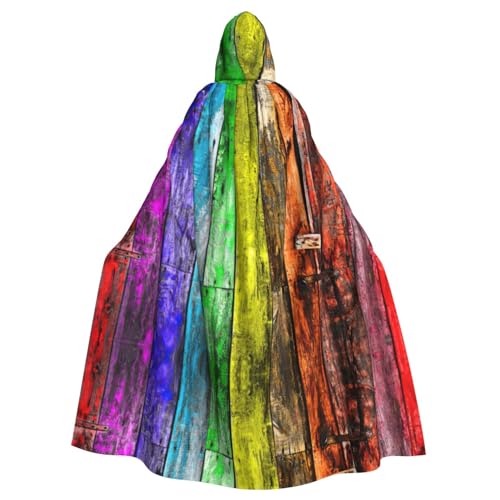 Kapuzenumhang mit Holztafeln, Halloween-Kapuzenumhang, Halloween, Weihnachten, Cosplay-Kostüm Kapuzenumhang mit Holztafeln, Halloween-Kapuzenumhang, Halloween, Weihnachten, Cosplay-Kostüm von Cattpa