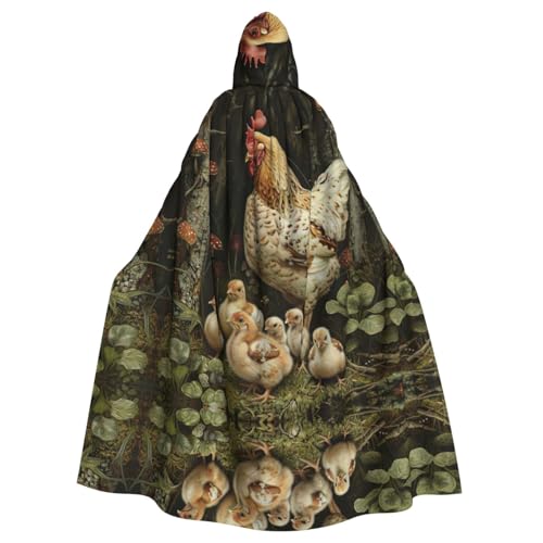 Kapuzenumhang mit Hühnerbrut, Halloween-Kapuzenumhang, Halloween, Weihnachten, Cosplay-Kostüm von Cattpa