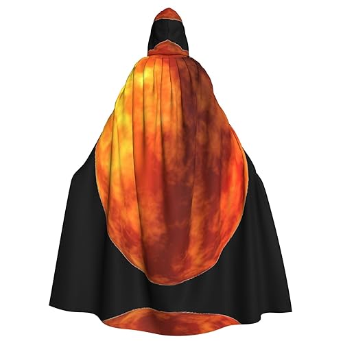 Kapuzenumhang mit Mars-Planeten-Druck, Halloween-Kapuzenumhang, Halloween, Weihnachten, Cosplay-Kostüm von Cattpa