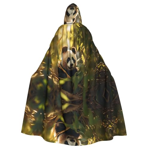 Kapuzenumhang mit kleinem rotem Panda-Druck, Halloween-Kapuzenumhang, Halloween, Weihnachten, Cosplay-Kostüm Kapuzenumhang mit kleinem rotem Panda-Druck, Halloween-Kapuzenumhang, Halloween, Weihnachten, Cosplay-Kostüm von Cattpa