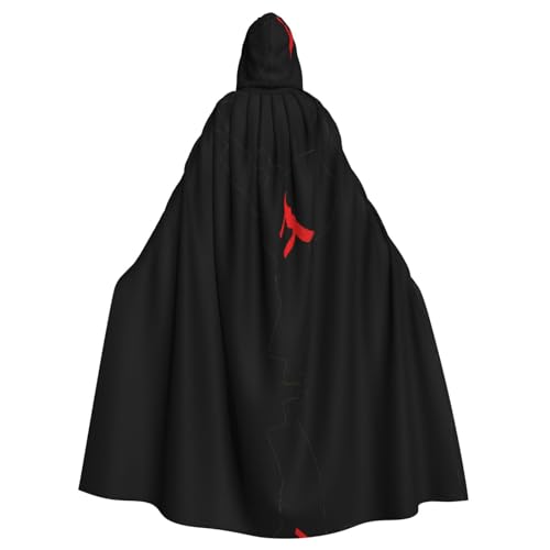 Karate Boy Vektor-Umhang, wechselbarer Gürtel, Farbdruck, Kapuzenumhang, Halloween, Weihnachten, Cosplay-Kostüm von Cattpa
