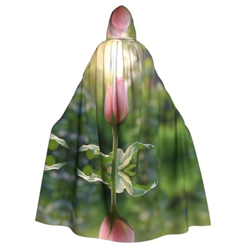 Umhang mit angehenden Rosen, Kapuzenumhang, Halloween, Weihnachten, Cosplay-Kostüm von Cattpa