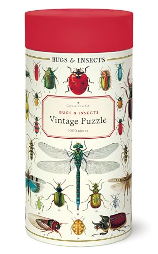 Cavallini, Käfer und Insekten Cavallini Vintage Puzzle, 1000 Teile von Cavallini