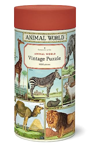 Cavallini, Tierwelt - Tiere Cavallini Vintage Puzzle, 1000 Teile von Cavallini