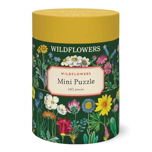 Cavallini, Mini-Puzzle, 240 Teile – Wildflowers (PZLMINI/WF) von Cavallini