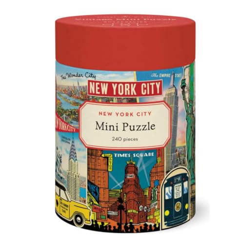 Cavallini, Mini Puzzle 240 Teile – New York (PZLMINI/NYC) von Cavallini