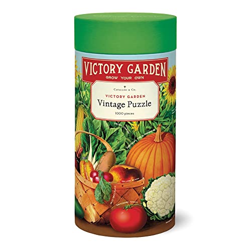Cavallini Vintage Puzzle Victory Garden, Gemüsegarten,1000 Teile Cavallini Vintage Puzzle Victory Garden, Gemüsegarten,1000 Teile von Cavallini