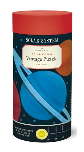 Cavallini & Co. Puzzle Vintage Solarsystem – 1000 Teile (PZL/Boden) von Cavallini