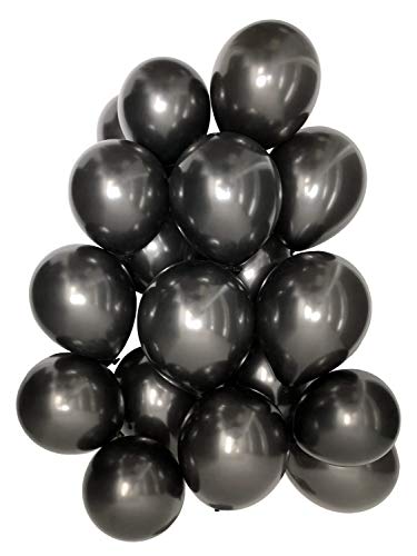Cavore Luftballon Set in black metallic – 65 Stück – Partydeko Ballons in schwarz für Geburtstag, Hochzeit, Babyparty, Halloween 2024 & Silvester Cavore Luftballon Set in black metallic – 65 Stück – Partydeko Ballons in schwarz für Geburtstag, Hochzeit, Babyparty, Halloween 2024 & Silvester von Cavore