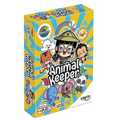 Cayro – Tierpfleger – Lernkartenspiel – Entwicklung mathematischer Fähigkeiten – Rettet alle Tierarten – 2 bis 6 Personen Cayro – Tierpfleger – Lernkartenspiel – Entwicklung mathematischer Fähigkeiten – Rettet alle Tierarten – 2 bis 6 Personen von Cayro