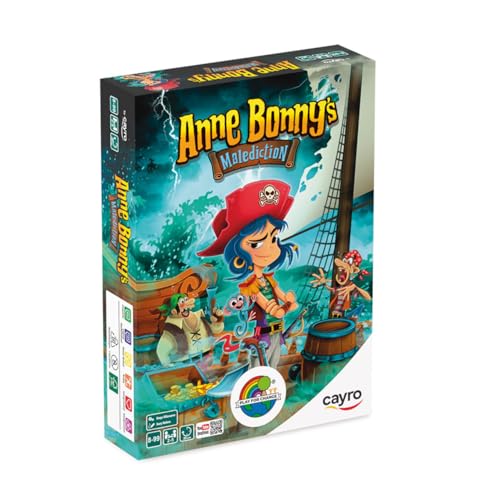 Cayro – Anne Bonnies Malediction – Brettspiel – Piratenabenteuer – Strategiespiele – 2 bis 5 Spieler – Familienspaß Cayro – Anne Bonnies Malediction – Brettspiel – Piratenabenteuer – Strategiespiele – 2 bis 5 Spieler – Familienspaß von Cayro