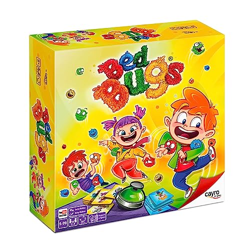 Cayro – Bettwanzenspiel – Brettspiel 5 Jahre – Bälle fangen mit dem Körper – Strategie und Geschicklichkeit - Bettwanzenspiel – Bugs Cayro – Bettwanzenspiel – Brettspiel 5 Jahre – Bälle fangen mit dem Körper – Strategie und Geschicklichkeit - Bettwanzenspiel – Bugs von Cayro