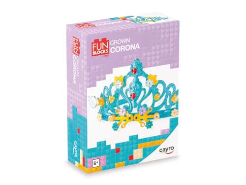 Cayro – Corona Fun Blocks – Kreatives Konstruktionsspiel für Kinder – fördert Fantasie und motorische Fähigkeiten von Cayro