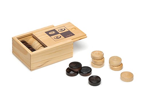 Cayro – Dame-Spiel aus Holz – Steine zum Spielen von Dame – Brettspiel für Kinder und Erwachsene – klassisches und traditionelles Spiel – Spaß für die ganze Familie Cayro – Dame-Spiel aus Holz – Steine zum Spielen von Dame – Brettspiel für Kinder und Erwachsene – klassisches und traditionelles Spiel – Spaß für die ganze Familie von Cayro