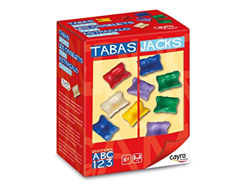 Cayro – Tabas-Spiel – Brettspiel für Kinder und Erwachsene – Lernspiel ab 6 Jahren – klassisches Spiel – perfekt für die Entwicklung motorischer Fähigkeiten – ideal zum Verschenken von Cayro