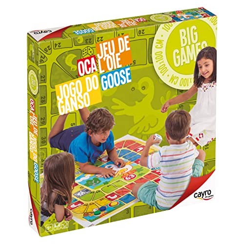 Cayro - Gans - + 5 Jahre - Riesenmodell - Brett 100 x 100 cm - Brettspiele für Kinder und Erwachsene - Ideal zum Spielen im Freien - 2 bis 4 Spieler Cayro - Gans - + 5 Jahre - Riesenmodell - Brett 100 x 100 cm - Brettspiele für Kinder und Erwachsene - Ideal zum Spielen im Freien - 2 bis 4 Spieler von Cayro