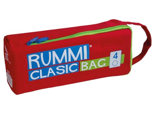 Cayro – Rummi Travel in Einer großen Tasche – ideales Brettspiel für Reisen – ideal für Kinder und Erwachsene – kombinieren Sie die Chips, um zu gewinnen – 4 Spieler Cayro – Rummi Travel in Einer großen Tasche – ideales Brettspiel für Reisen – ideal für Kinder und Erwachsene – kombinieren Sie die Chips, um zu gewinnen – 4 Spieler von Cayro