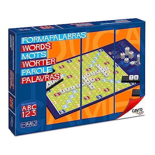 Cayro – mehrfarbiges Wortbildungsspiel – unterhaltsam und lehrreich – mehr als 700 Wörter zum Bilden – inklusive Tafel und Buchstabenkarten – hilft, die Rechtschreibung zu verbessern Cayro – mehrfarbiges Wortbildungsspiel – unterhaltsam und lehrreich – mehr als 700 Wörter zum Bilden – inklusive Tafel und Buchstabenkarten – hilft, die Rechtschreibung zu verbessern von Cayro