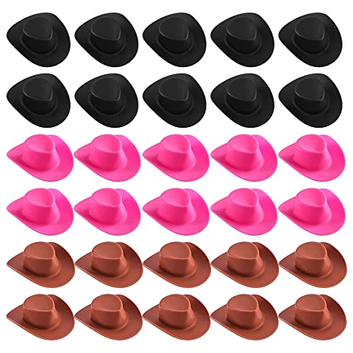 Cayway 30 Stück Miniatur Puppe Hüte Hut 3 Farbe Mini Handwerk Hüte Klein Top Hüte Puppe Miniatur Hüte für Doll Dress Up Party Zubehör, Puppenhaus Cayway 30 Stück Miniatur Puppe Hüte Hut 3 Farbe Mini Handwerk Hüte Klein Top Hüte Puppe Miniatur Hüte für Doll Dress Up Party Zubehör, Puppenhaus von Cayway