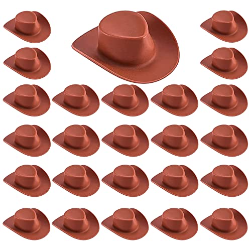 Cayway Mini Handwerk Hüte 30 Stück Miniatur Puppe Hüte Hut Klein Top Hüte Puppe Miniatur Hüte für Doll Dress Up Party Zubehör, Puppenhaus, Braun Cayway Mini Handwerk Hüte 30 Stück Miniatur Puppe Hüte Hut Klein Top Hüte Puppe Miniatur Hüte für Doll Dress Up Party Zubehör, Puppenhaus, Braun von Cayway