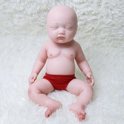 Cazoxdoll 45cm Silikon Puppe Baby Madchen, Weihnachten oder Geburtstage Geschenk für Mädchen 6+, Puppensammler Cazoxdoll 45cm Silikon Puppe Baby Madchen, Weihnachten oder Geburtstage Geschenk für Mädchen 6+, Puppensammler von Cazoxdoll