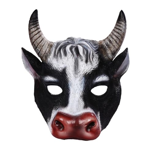 1 Piece Funny Animal Mask Scary Animal Face Cover Cosplay Costume Accessory for Halloween Party Mask Carnival Headwear Cosplay Prop von Cazqgoy