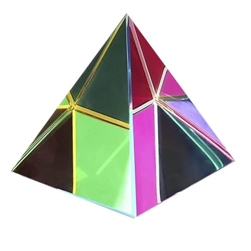 Prismen und Kaleidoskope, Farbwürfel Prisma, drei Grundfarben, Volkswissenschaft, optische Farbe, Spielzeug, Dekoration, Optik-Kits für das Klassenzimmer der Wissenschaften (Farbe : F) von CcacHe