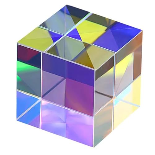 Prismen und Kaleidoskope Dreifarbige optische Prismen K9 des Farbprismabscheiders zum Lehren des Lichts 20 mm Optik-Set für Klassenzimmer von CcacHe