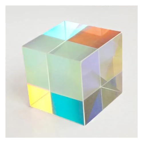 Prismen und Kaleidoskope Wissenschaftliche Experimente mit hexaedrischem Lichtwürfel 18 x 18 x 18 mm Set für wissenschaftliche Klassenzimmer von CcacHe