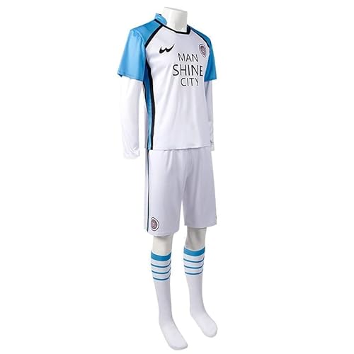 Ccipotatoo Blue Lock Cosplay Kostüm Chigiri Hyoma/Seishiro Nagi Anime Rollenspiel Cosplay Halloween Outfit Rollenspiel Fußball Trainingsuniform (S) von Ccipotatoo