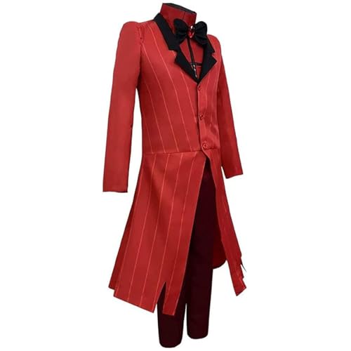 Ccipotatoo Hazbin Hotel Cosplay Kostüm Vox/Charlie Morningstar/Blitzo/Alastor Anime Cosplay Halloween Kostüm Anime Kleidung Karneval Bühnenaufführung Outfit (Typ3, XS) von Ccipotatoo
