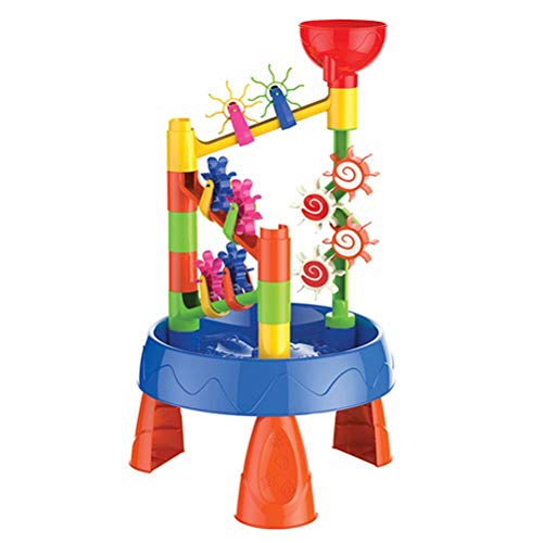 CeFoney Sand- und Wasserspieltisch, Sommer-Sandkastentisch Kinder, Spieltisch, Strand, sensorisches Spielzeug-Set drinnen und draußen, 1 Set mit 32 Teilen CeFoney Sand- und Wasserspieltisch, Sommer-Sandkastentisch Kinder, Spieltisch, Strand, sensorisches Spielzeug-Set drinnen und draußen, 1 Set mit 32 Teilen von CeFoney