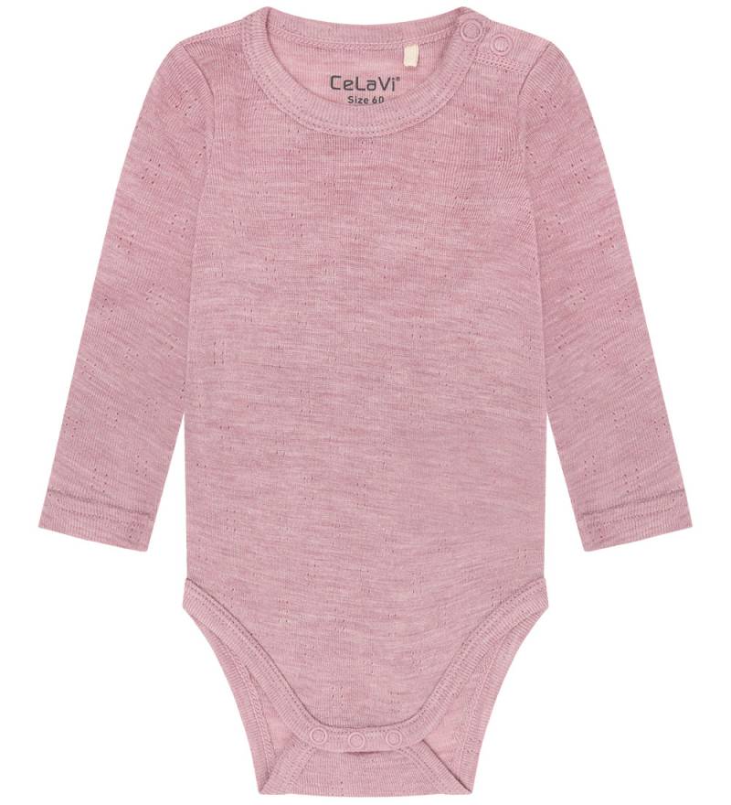 CeLaVi Body l/ä - Merinowolle - Flieder - CeLaVi - 100 - Body L/Ä CeLaVi Body l/ä - Merinowolle - Flieder - CeLaVi - 100 - Body L/Ä von CeLaVi