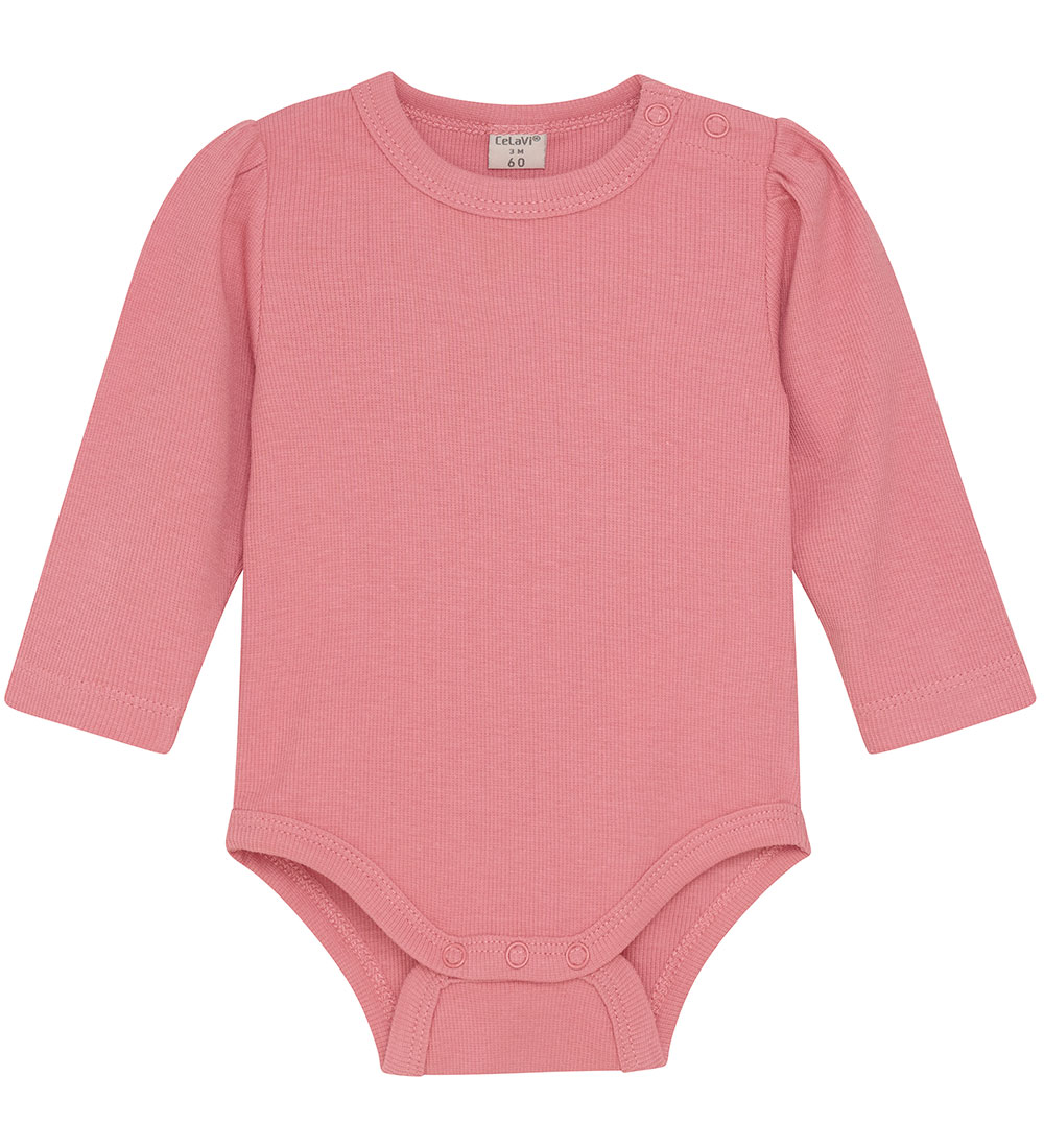 CeLaVi Body l/ä - Rib - Powder Pink - CeLaVi - 50 - Body L/Ä CeLaVi Body l/ä - Rib - Powder Pink - CeLaVi - 50 - Body L/Ä von CeLaVi
