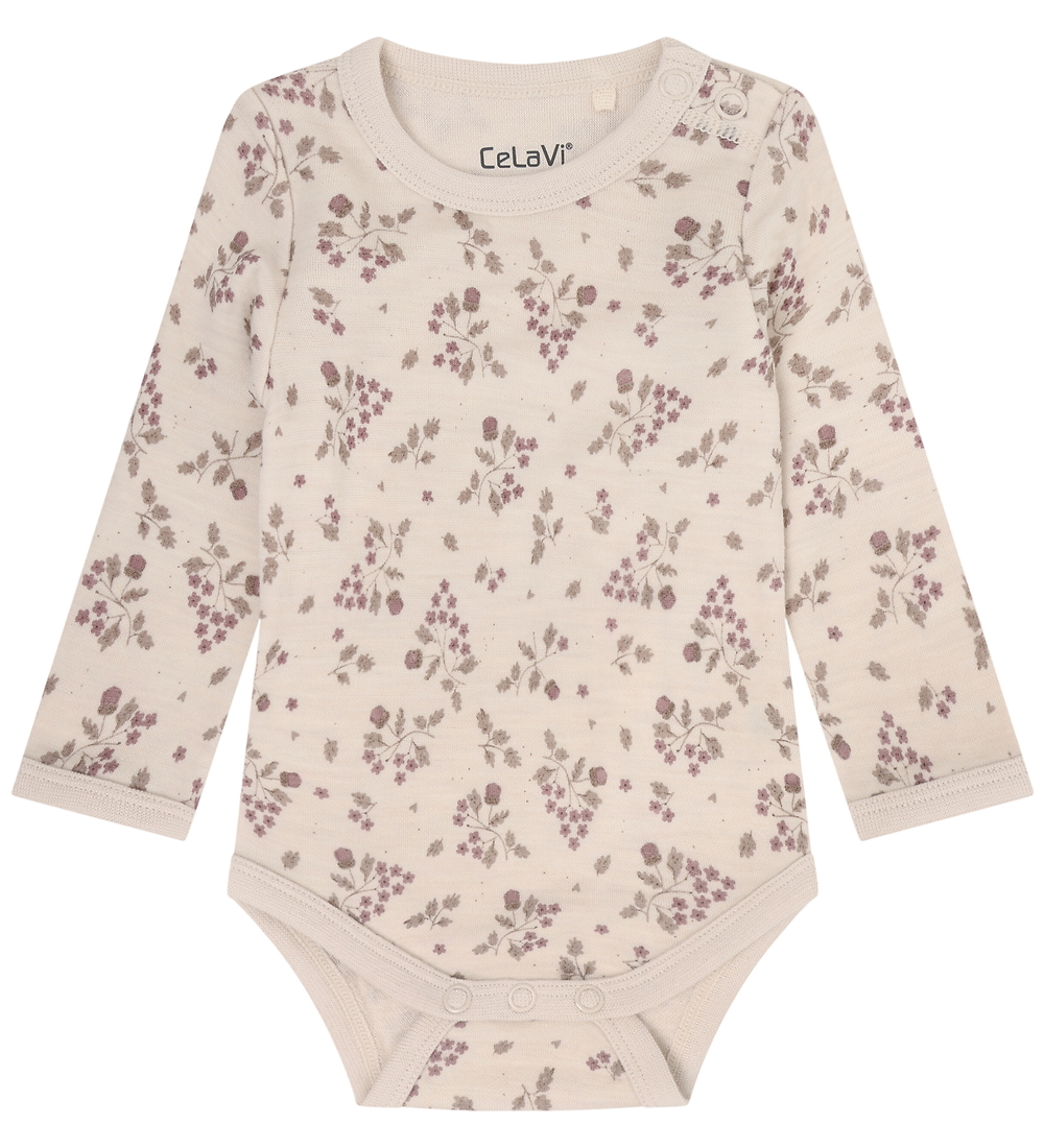 CeLaVi Body l/ä - Wolle - AOP - Grape Shake - CeLaVi - 100 - Body L/Ä CeLaVi Body l/ä - Wolle - AOP - Grape Shake - CeLaVi - 100 - Body L/Ä von CeLaVi