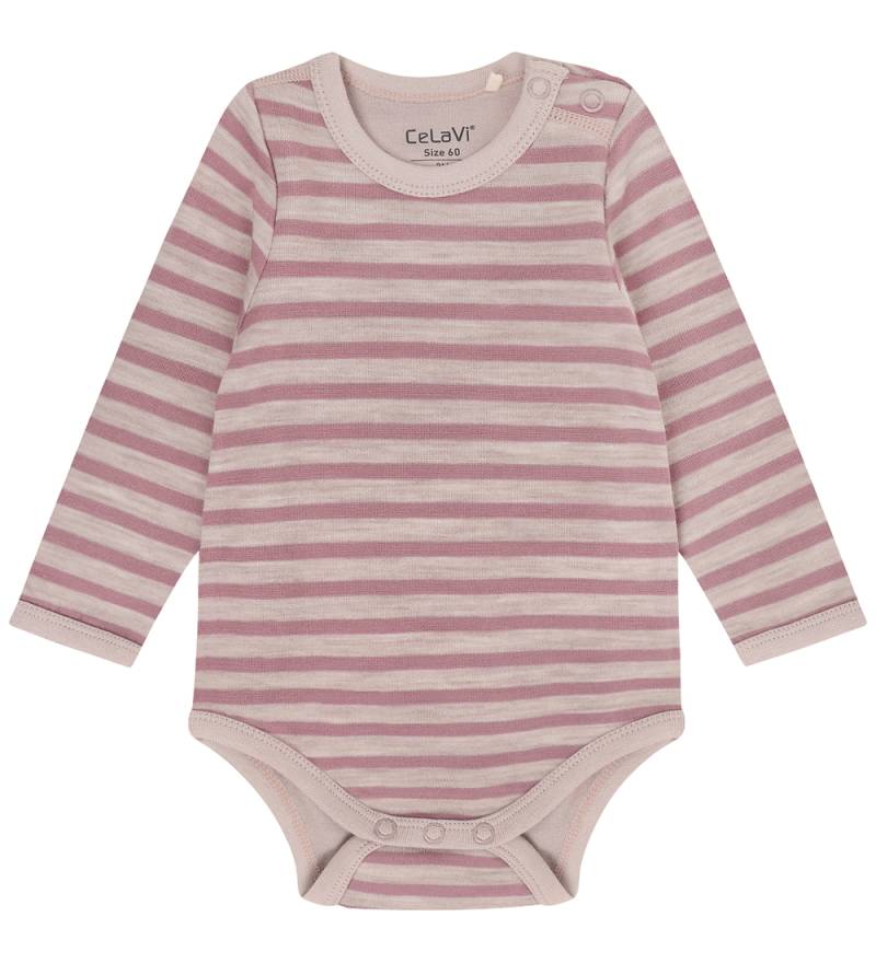CeLaVi Body l/ä - Wolle - YD Stripe - Grape Shake - CeLaVi - 70 - Body L/Ä CeLaVi Body l/ä - Wolle - YD Stripe - Grape Shake - CeLaVi - 70 - Body L/Ä von CeLaVi