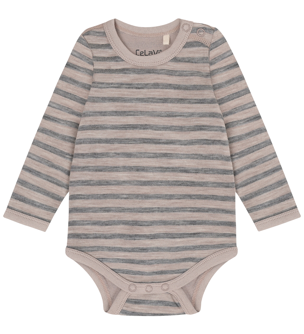 CeLaVi Body l/ä - YD Stripe - Quiet Schatten - CeLaVi - 70 - Body L/Ä CeLaVi Body l/ä - YD Stripe - Quiet Schatten - CeLaVi - 70 - Body L/Ä von CeLaVi