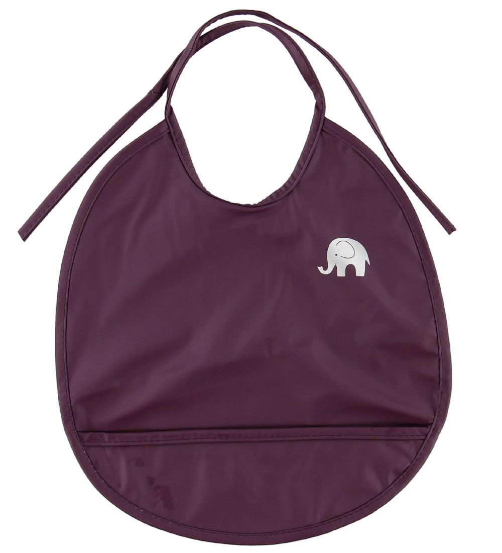 CeLaVi Lätzchen m. Tasche - PU - Dunkellila - CeLaVi - One Size - Lätzchen CeLaVi Lätzchen m. Tasche - PU - Dunkellila - CeLaVi - One Size - Lätzchen von CeLaVi